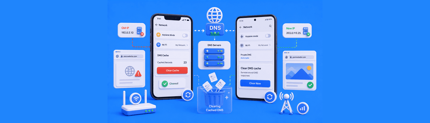 How to Clear DNS Cache on iPhone and Android