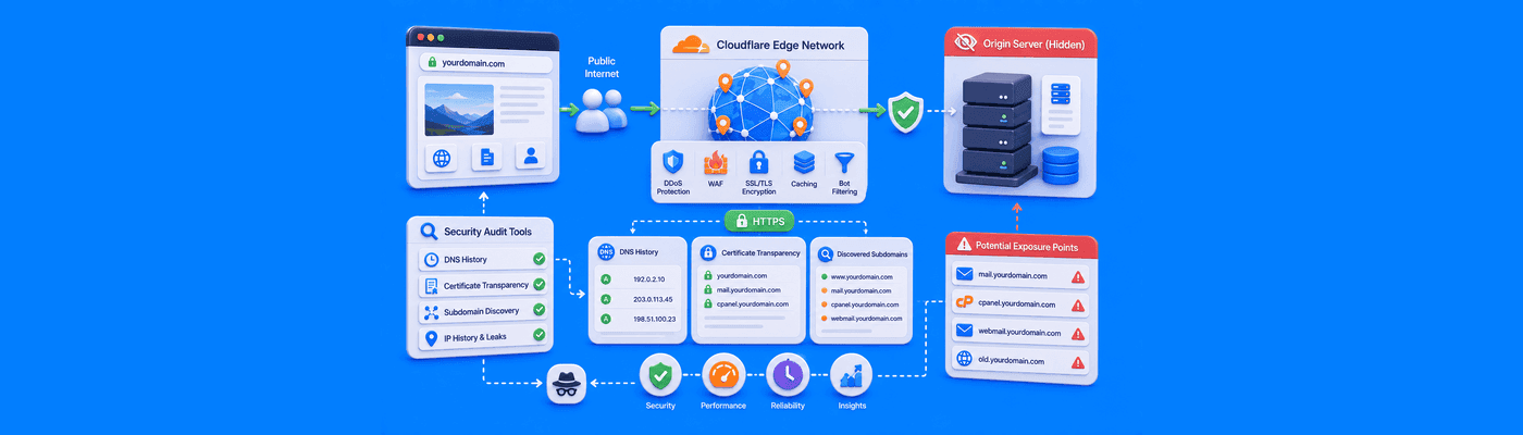 How to Find the Origin IP Address Behind Cloudflare