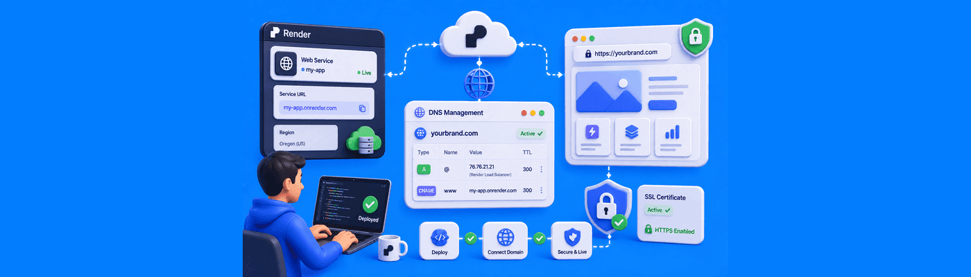 How to Connect a Custom Domain to Render.com