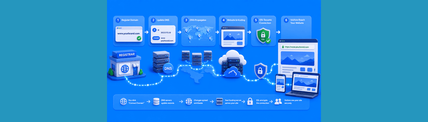 What Happens Behind the Scenes When You Connect a Domain?