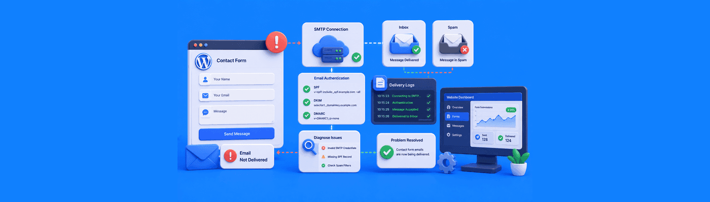 Why Your Contact Form Stops Sending Emails (And How to Fix It)