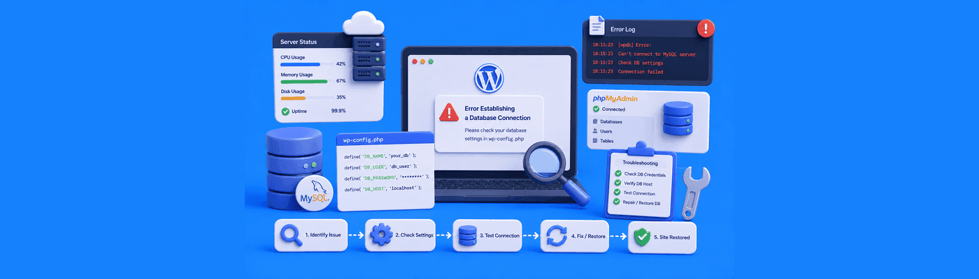 How to Fix "Error Establishing a Database Connection" in WordPress