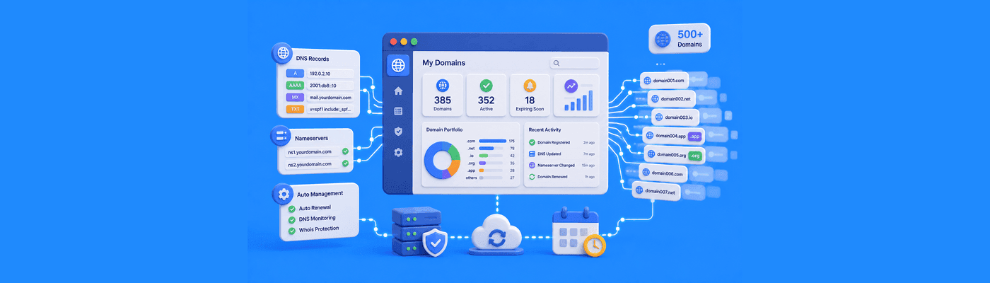 How to Manage Hundreds of Domains Without Logging Into a Registrar Dashboard
