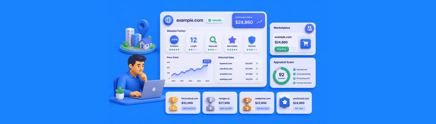 How Much is My Domain Worth? (Domain Valuation Guide)