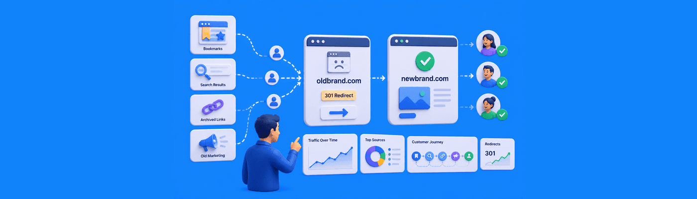 What Happens When Customers Keep Visiting Your Old Domain