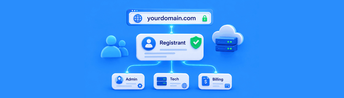Registrant, Admin, and Tech Contacts in WHOIS Explained
