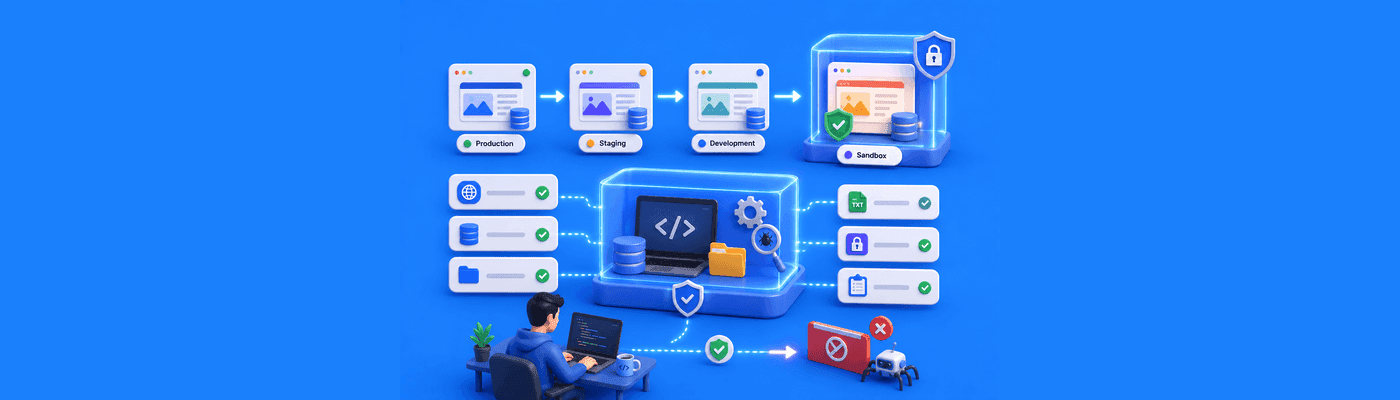 How to Create a Sandbox Test Environment for New Domains