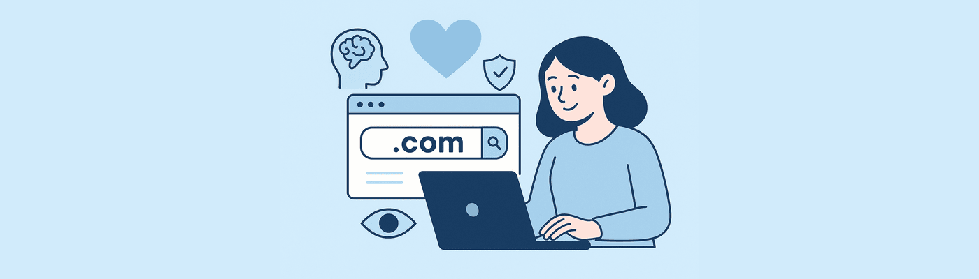 a user initiating clicks based on their subconscious 