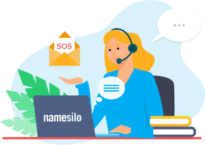 NameSilo SOS illustration